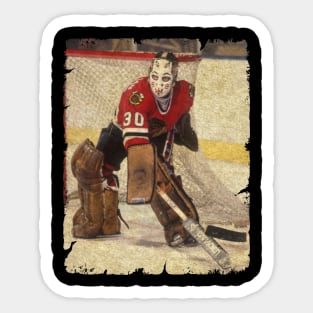 Murray Bannerman, 1985 in Chicago Blackhawks Sticker